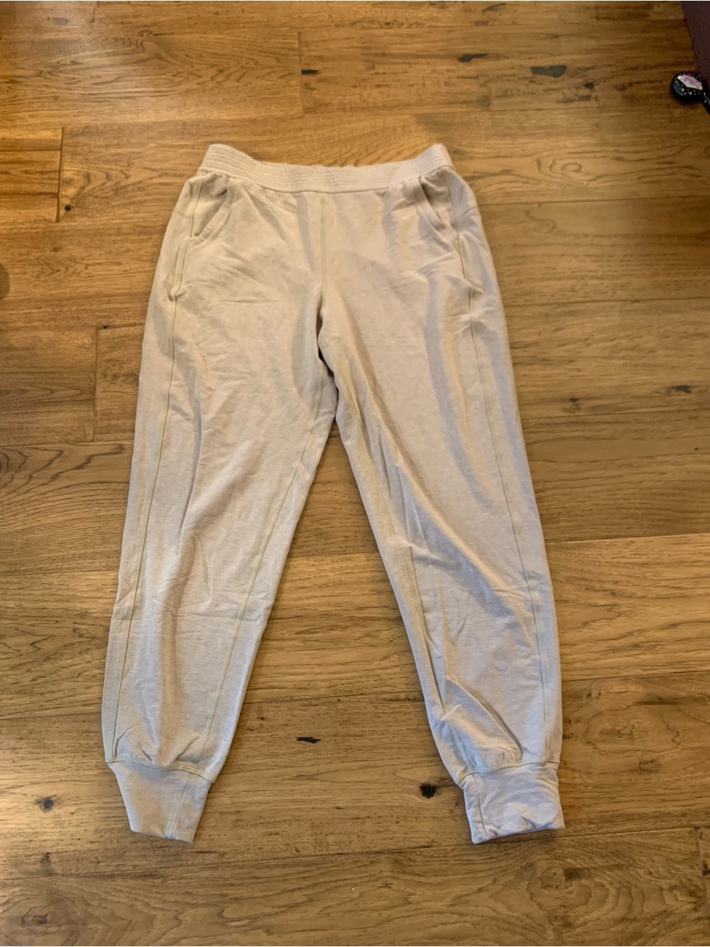 Women’s Neutral Beige Jogger Bottoms - Comfortable Everyday Sweatpants